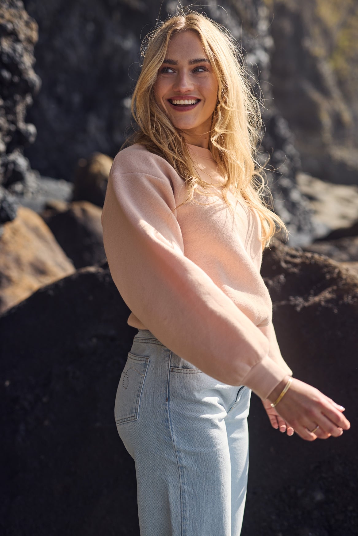 Amalia Pullover | Dusty Pink