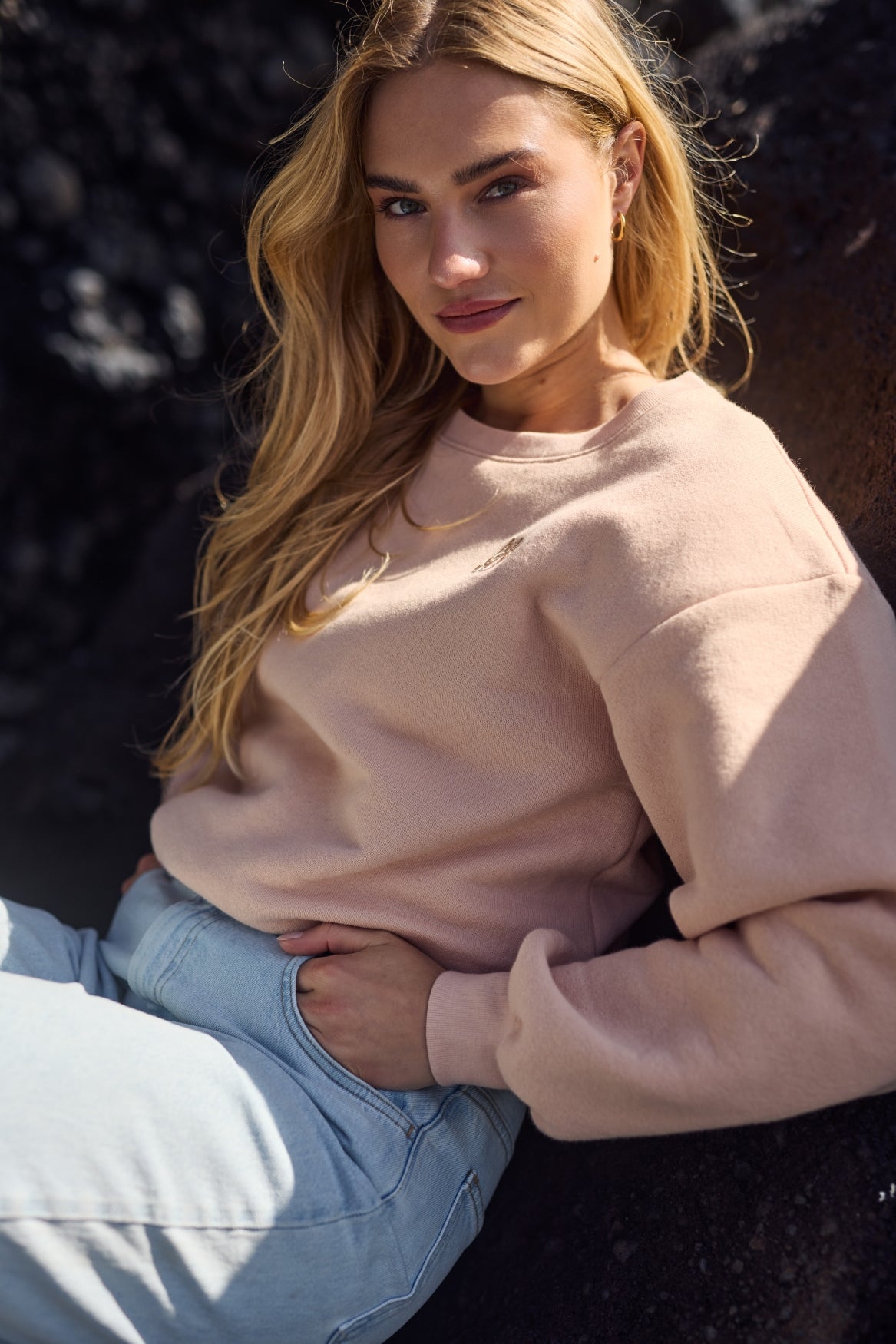 Amalia Pullover | Dusty Pink