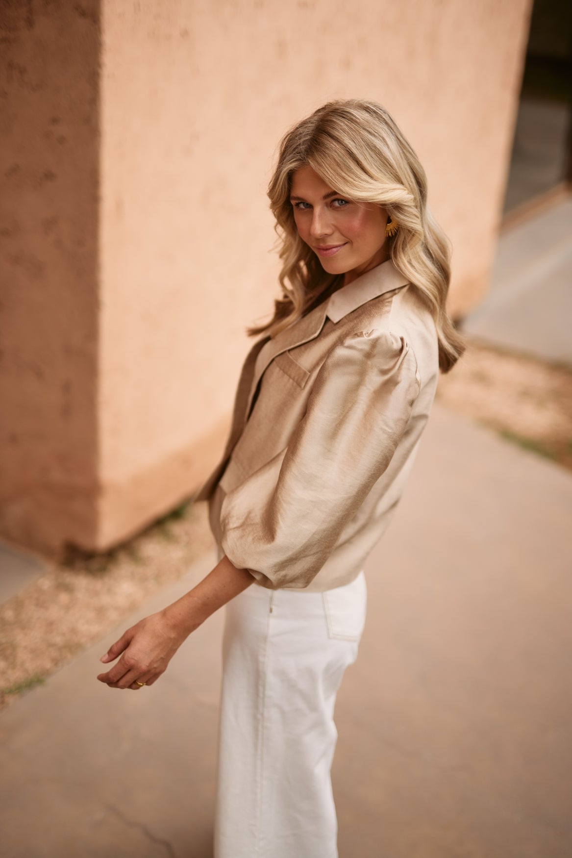 Naomi  Jacket | Gold