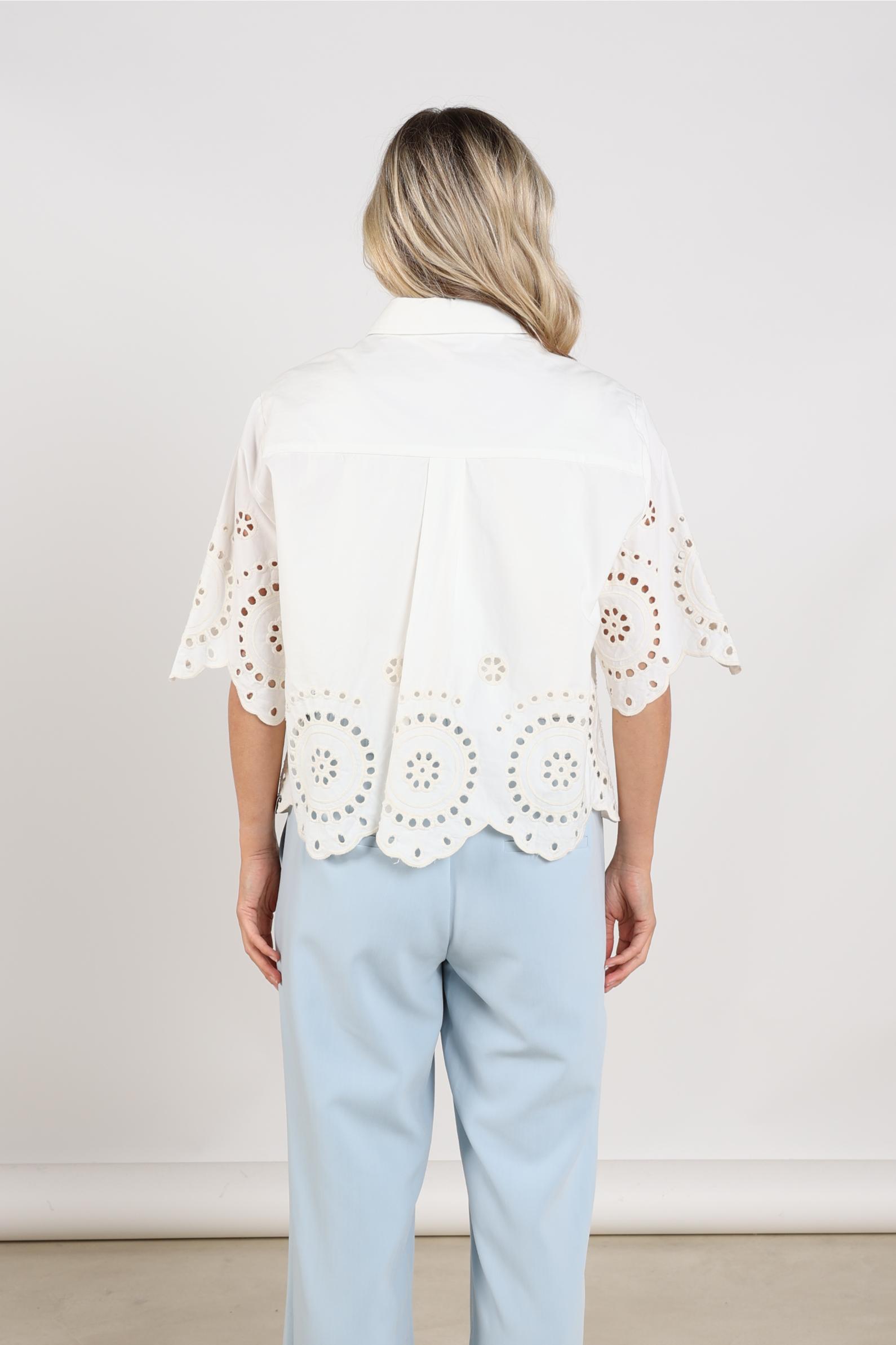 Beau Blouse SS | Off White