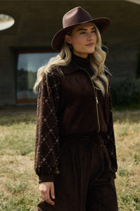 Ginny Pullover | Chocolate