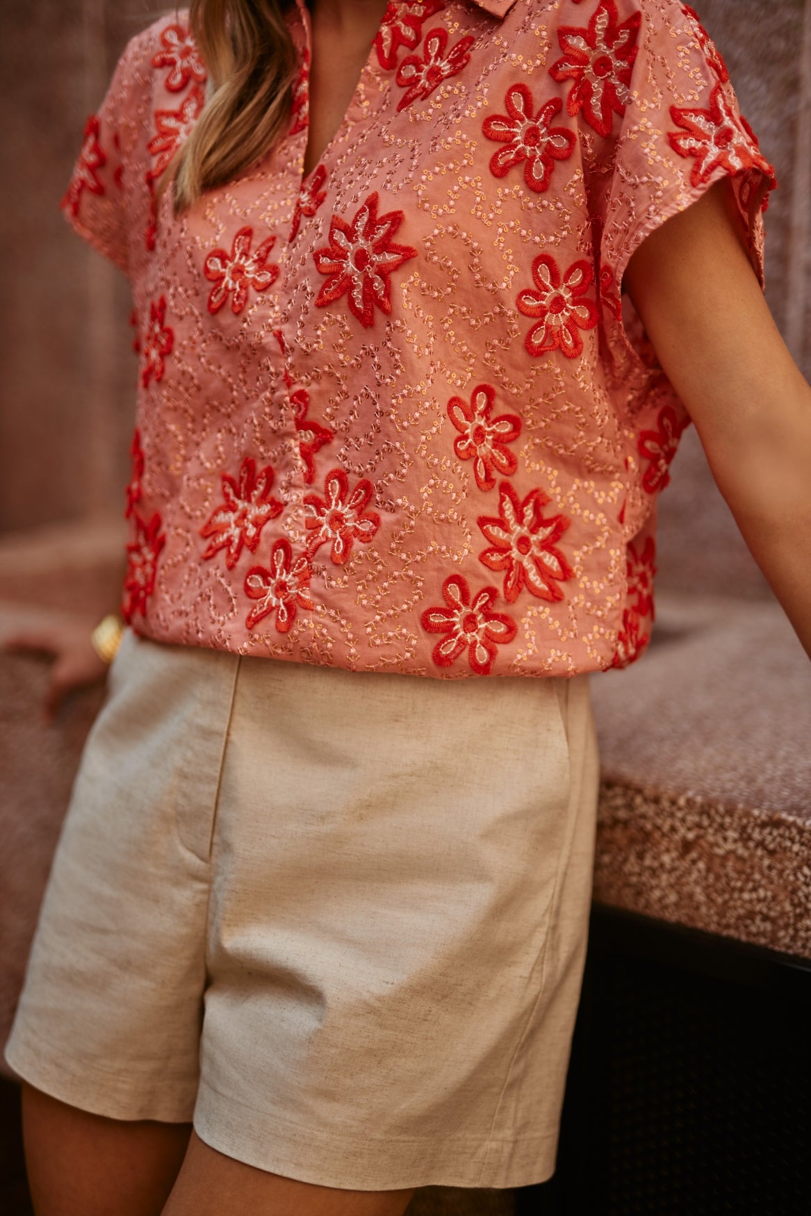 Daphne Shorts | Sand
