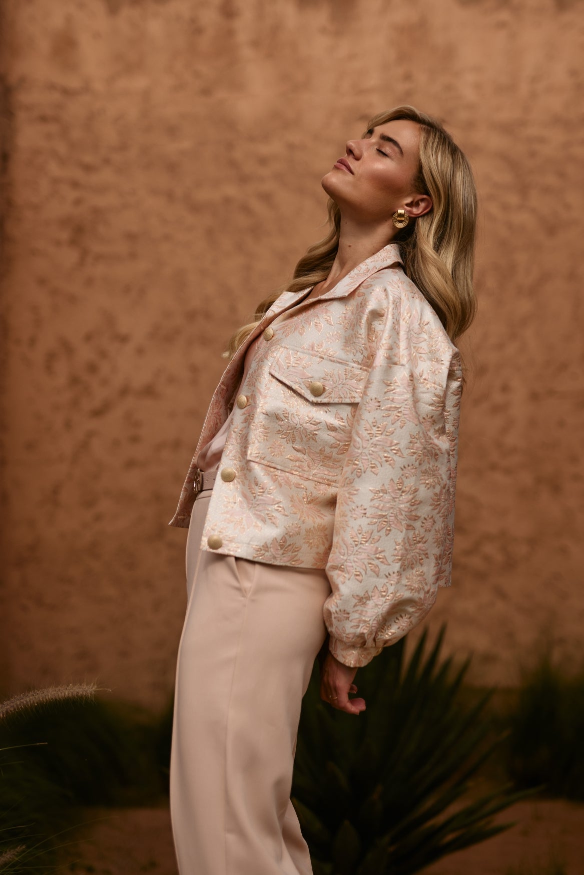 Harmony Jacket Flower | Powder
