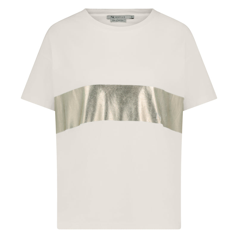 Hold Shirt Offwhite/Gold