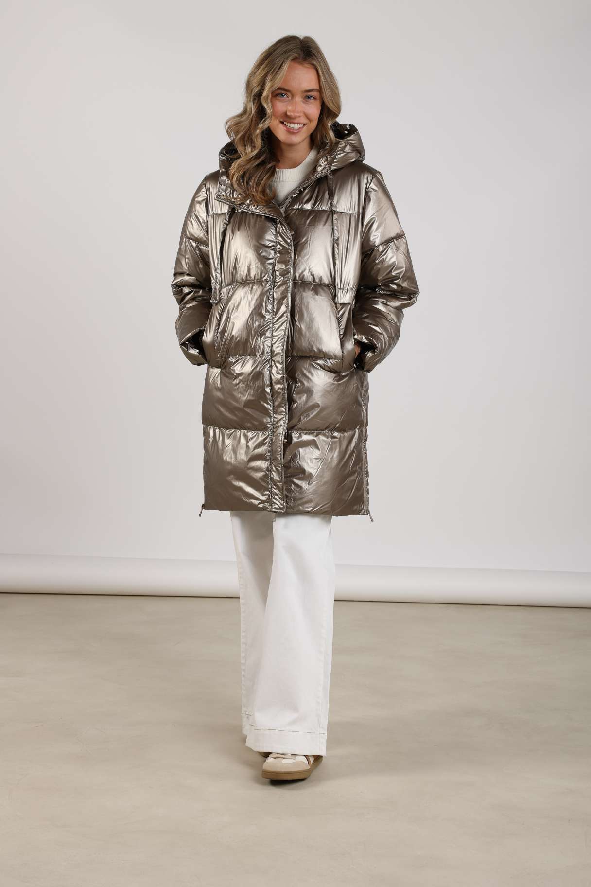 Tessie Coat Metallic | Fango