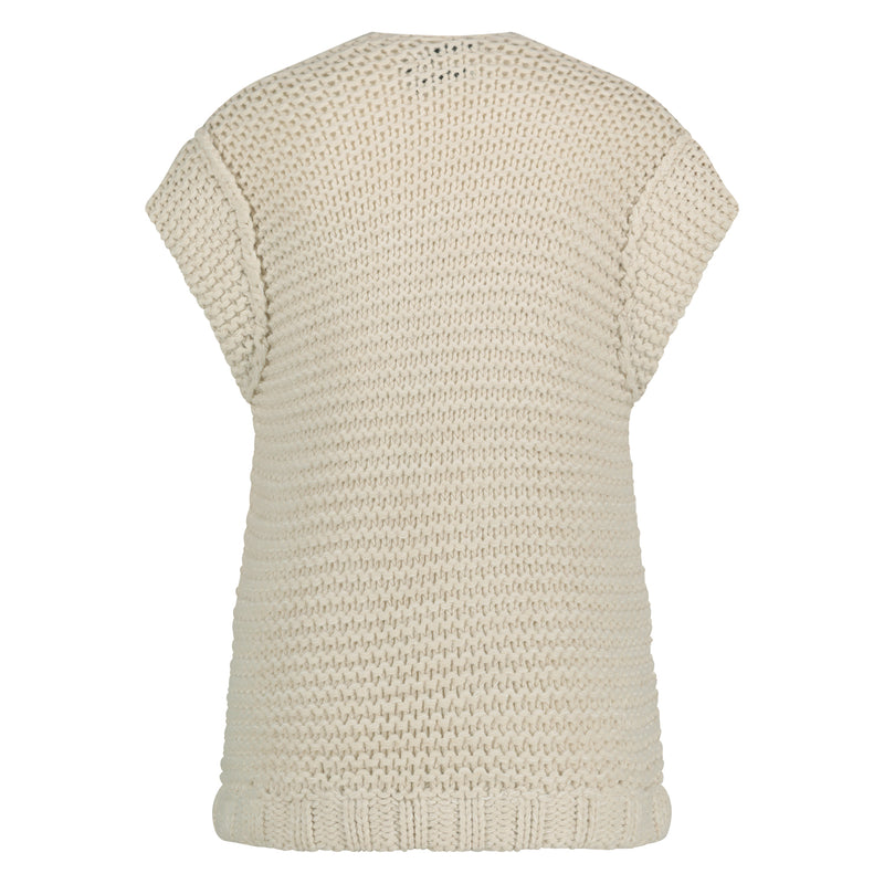 Jade Gilet Offwhite