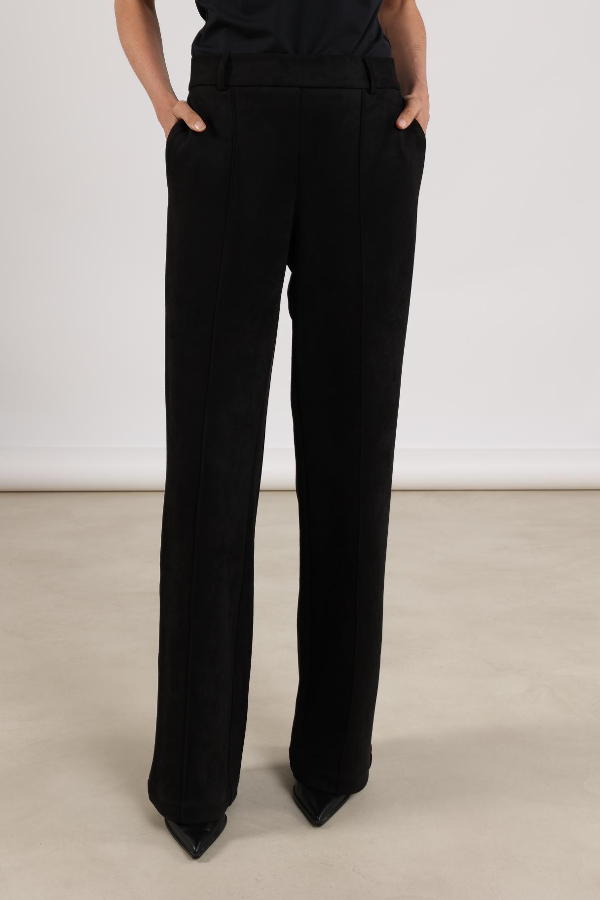 Jill Pants Suedine | Black