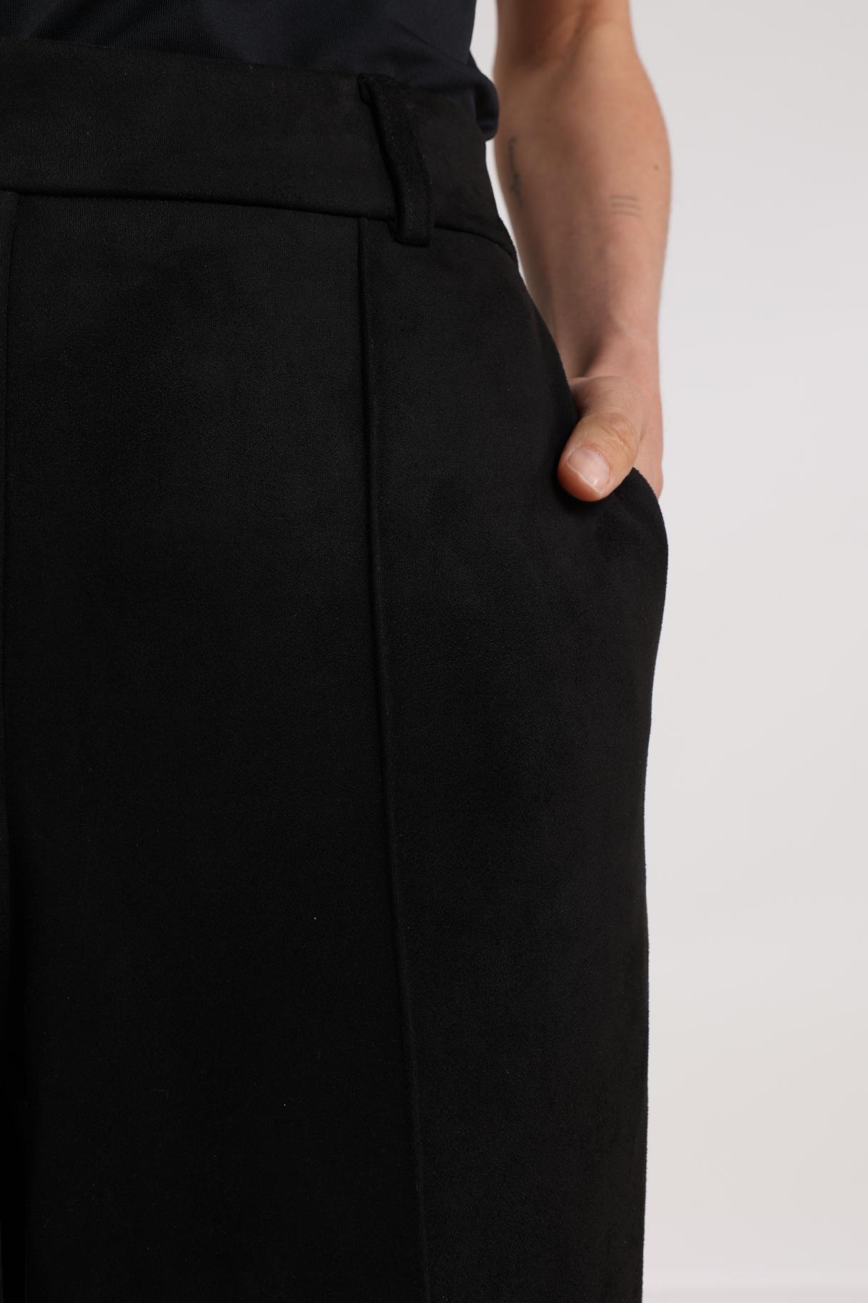 Jill Pants Suedine | Black