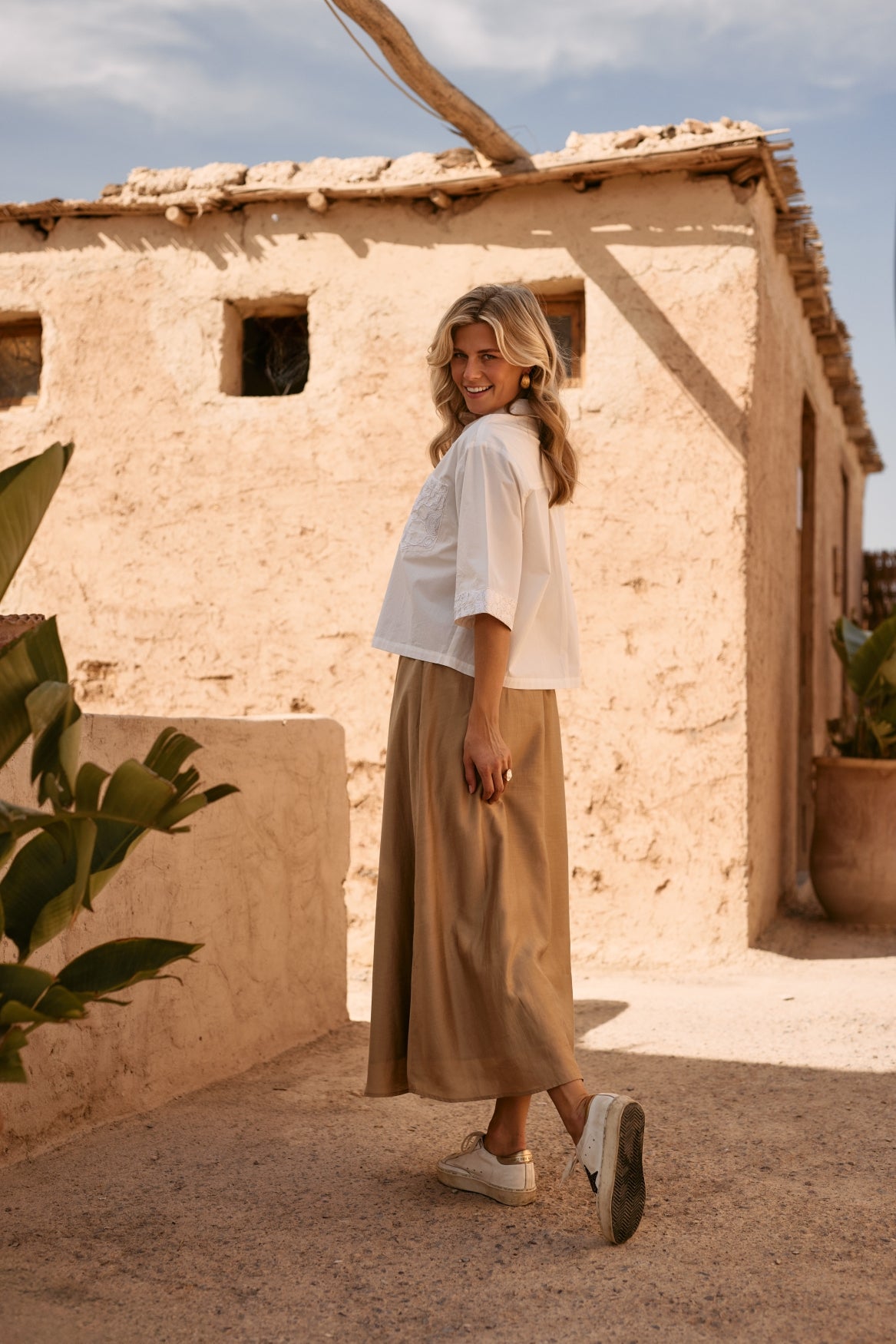 Floortje Skirt | Camel