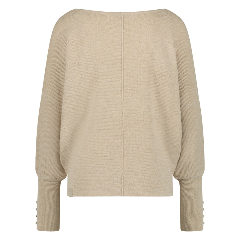 Mila Pullover Batwing Sand