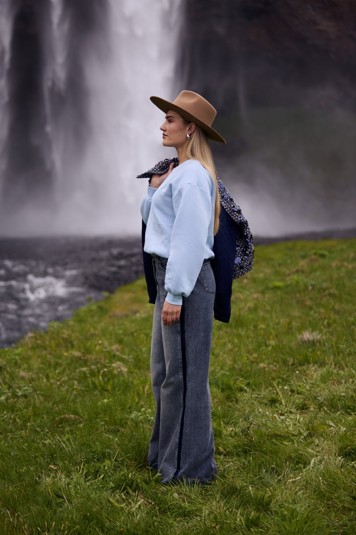 Ruby Pants Denim | Blue Denim