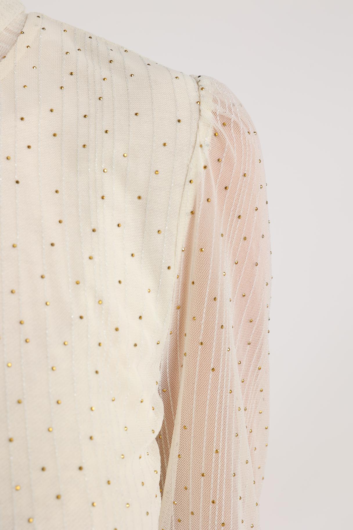 Puck Top Strass | Off White