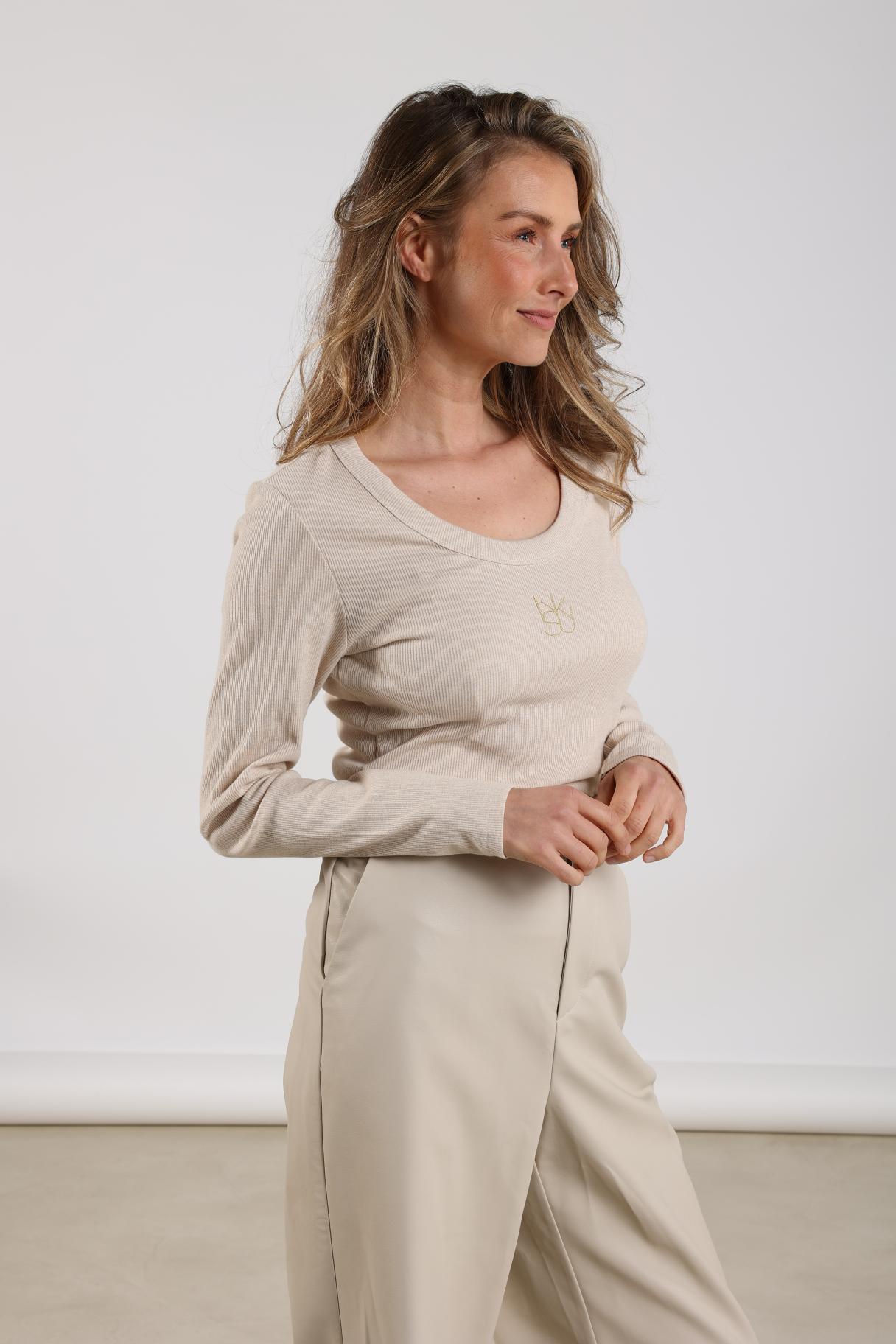 Lilia Top LS | Sand