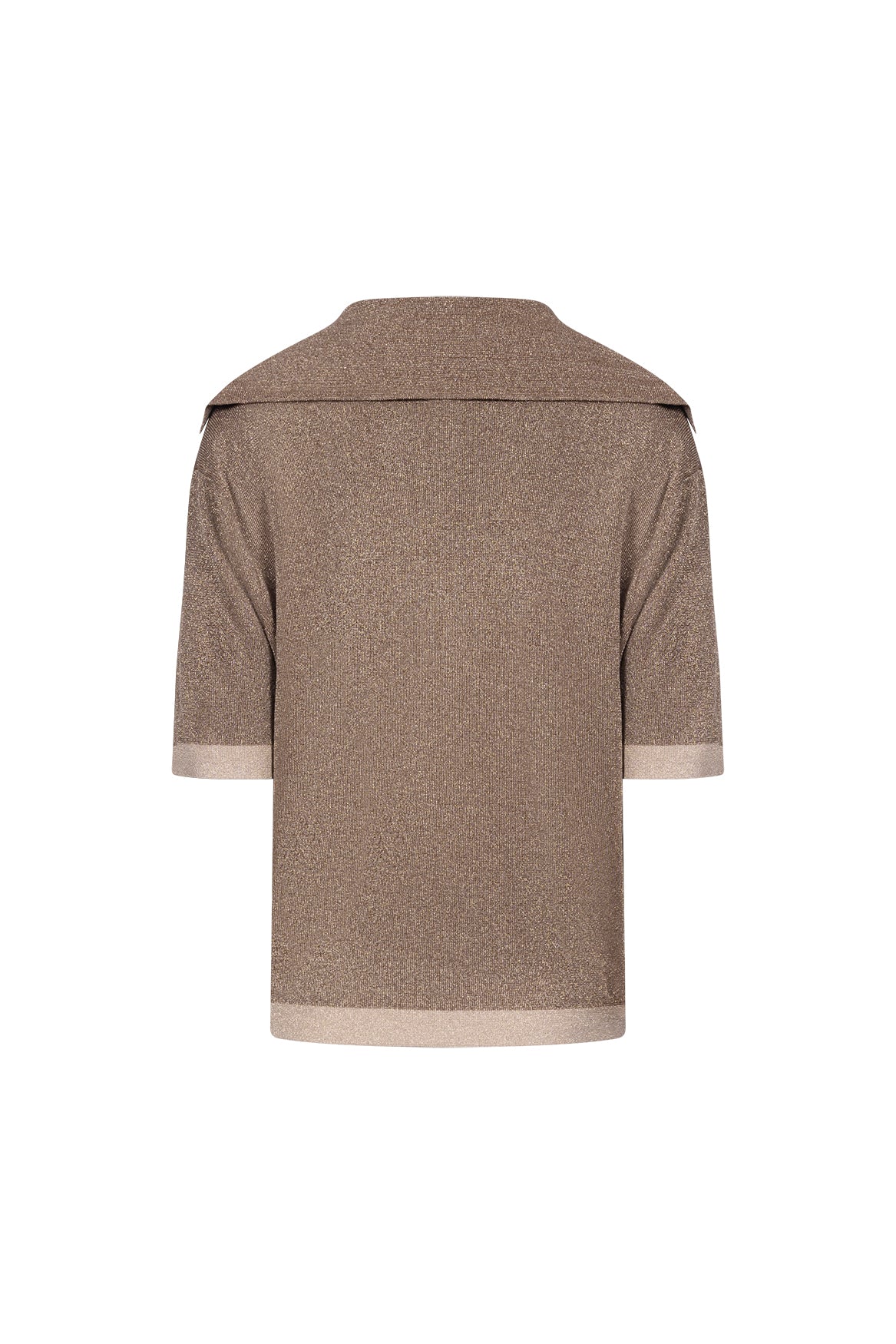 Keelie Top Lurex | Taupe