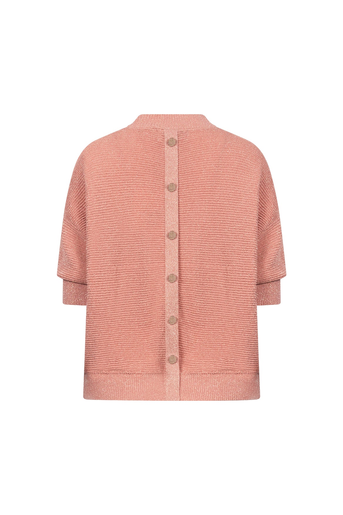 Kinty Top Lurex | Rose