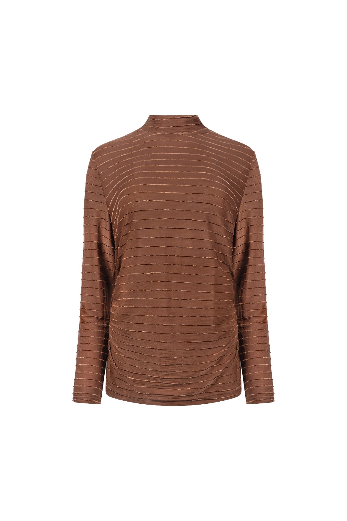 Gracie Top Stripe | Espresso