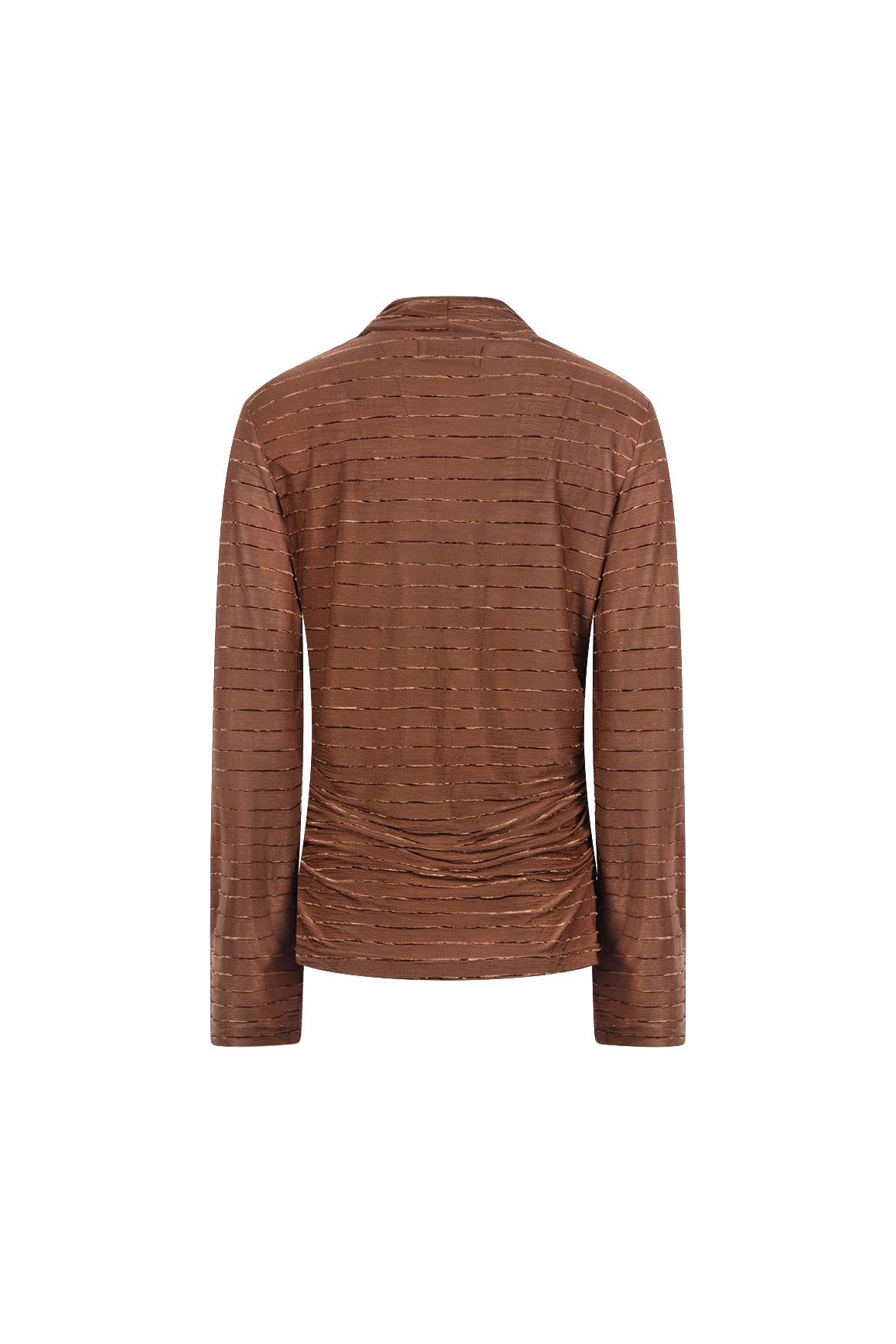 Gracie Top Stripe | Espresso