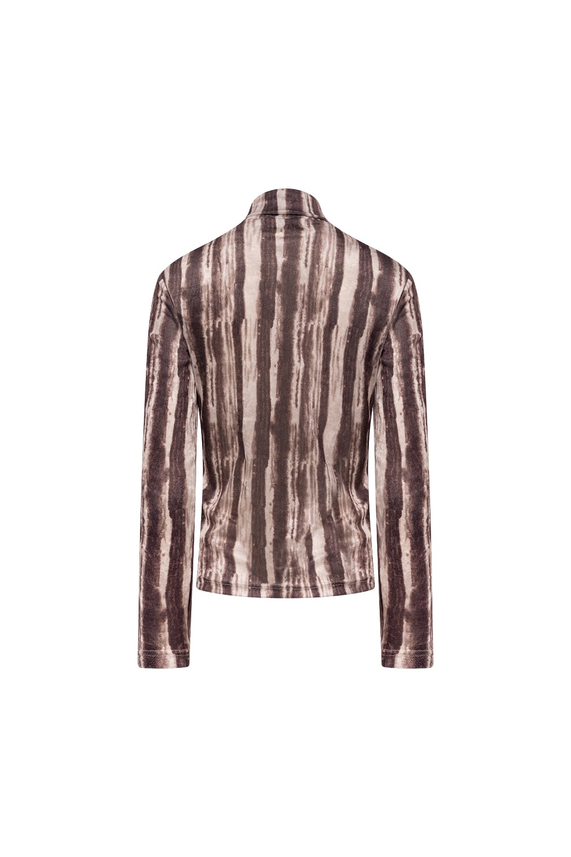 Ginny Top Stripe | Chocolate/Sand