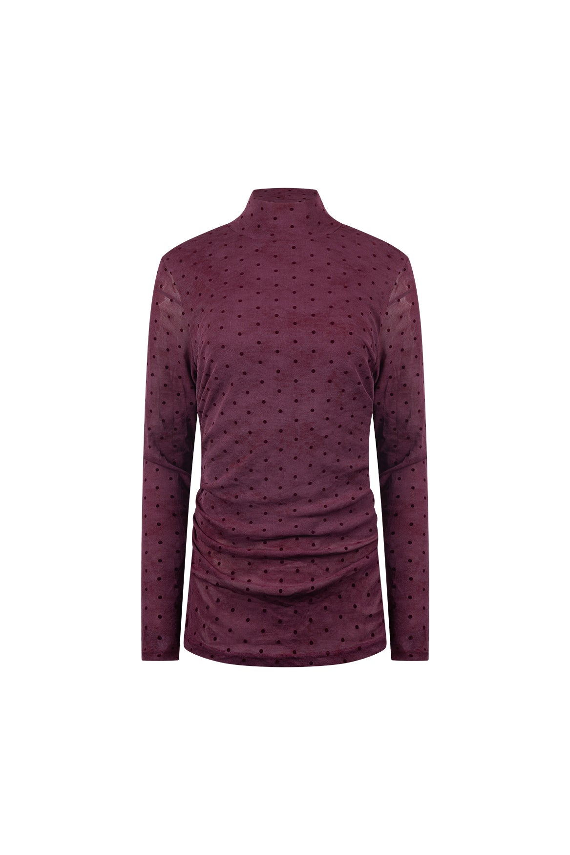 Gracie Top Dots | Cherry
