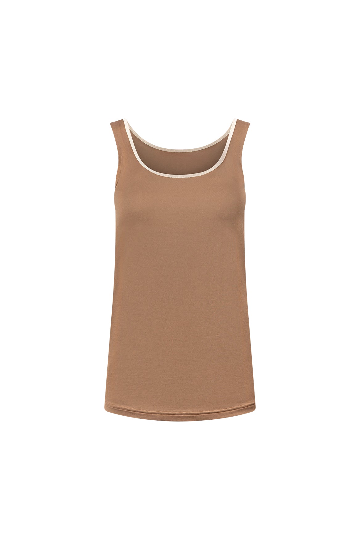 Juba Singlet | Taupe/Gold