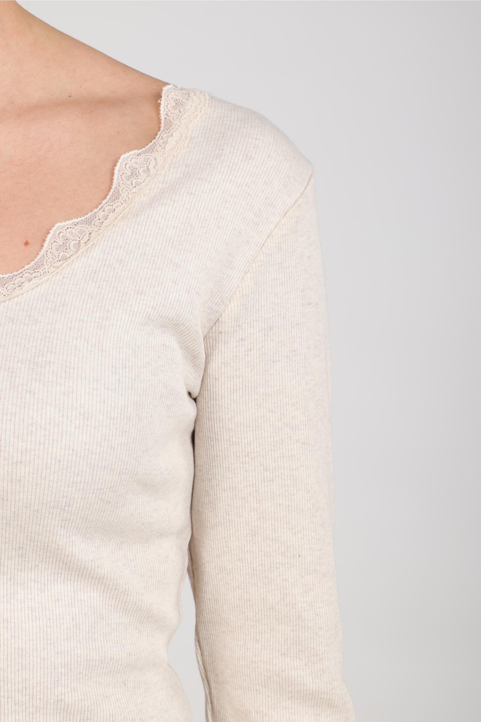 Mika Top Lace | Sand