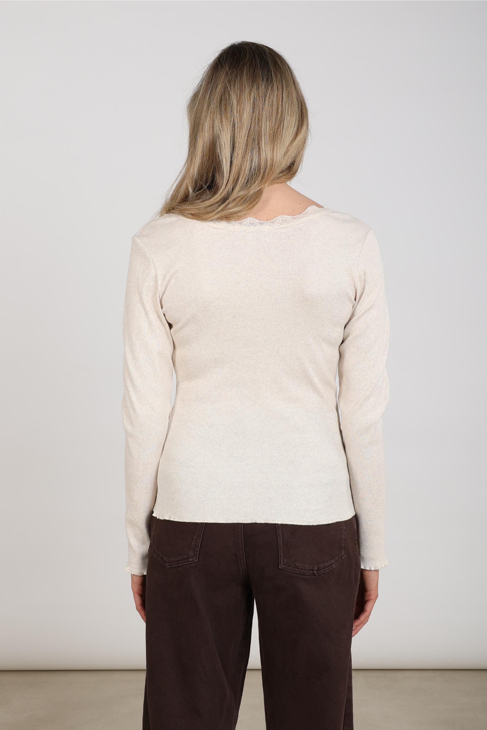 Mika Top Lace | Sand