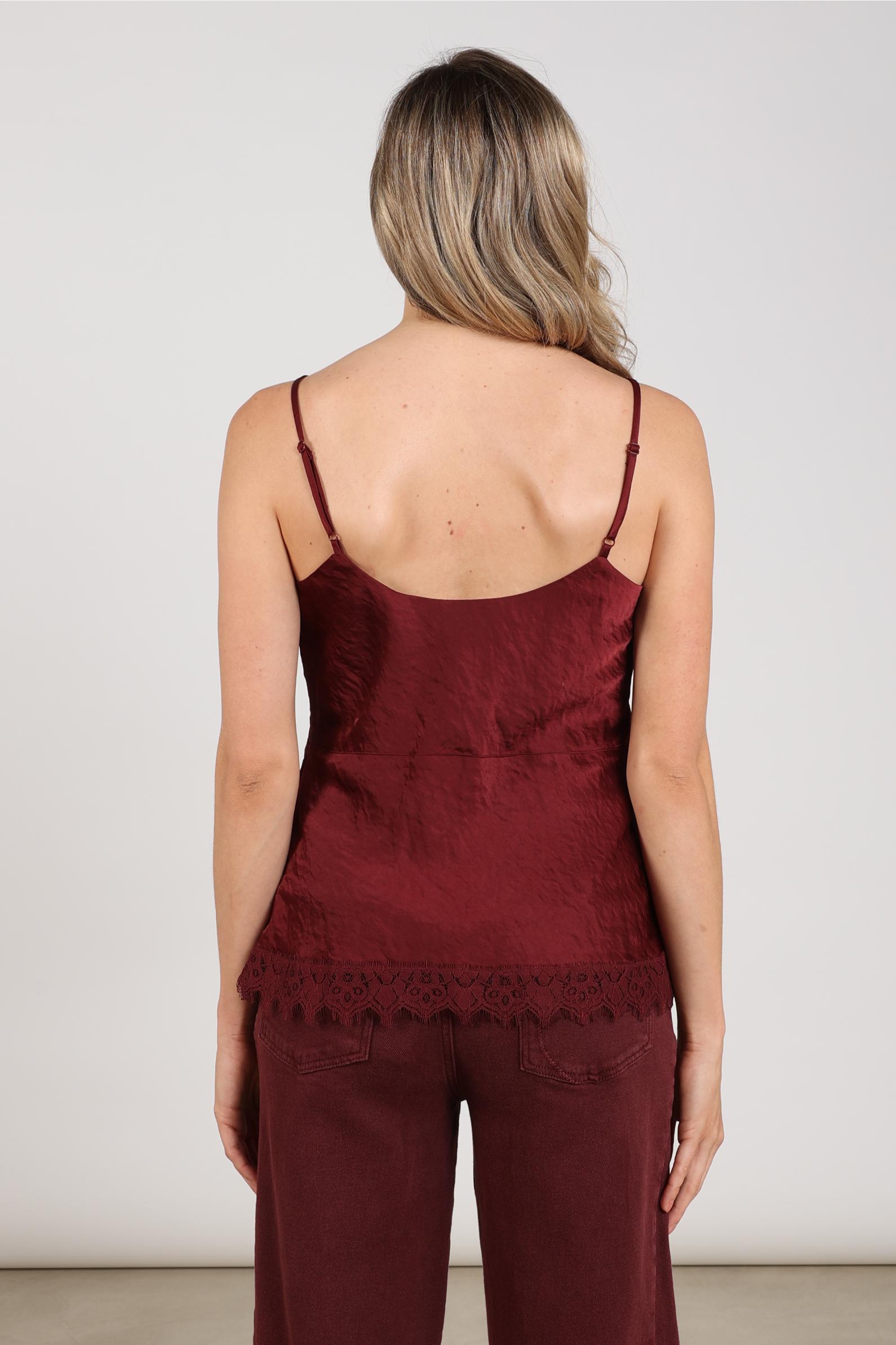 Alice Top Lace | Cherry