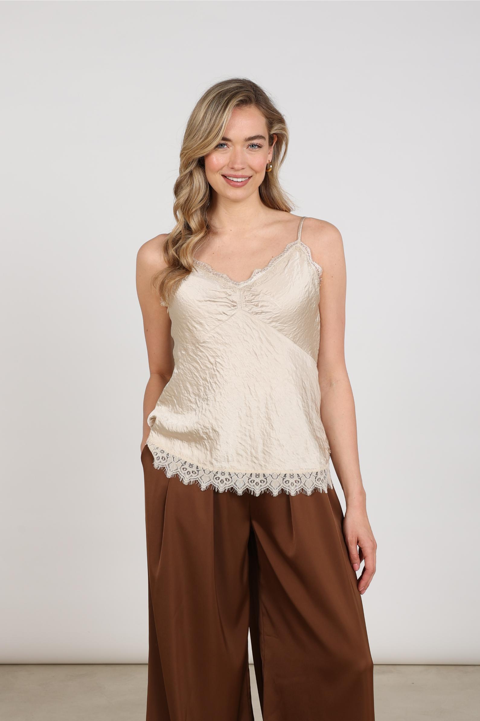 Alice Top Lace | Sand