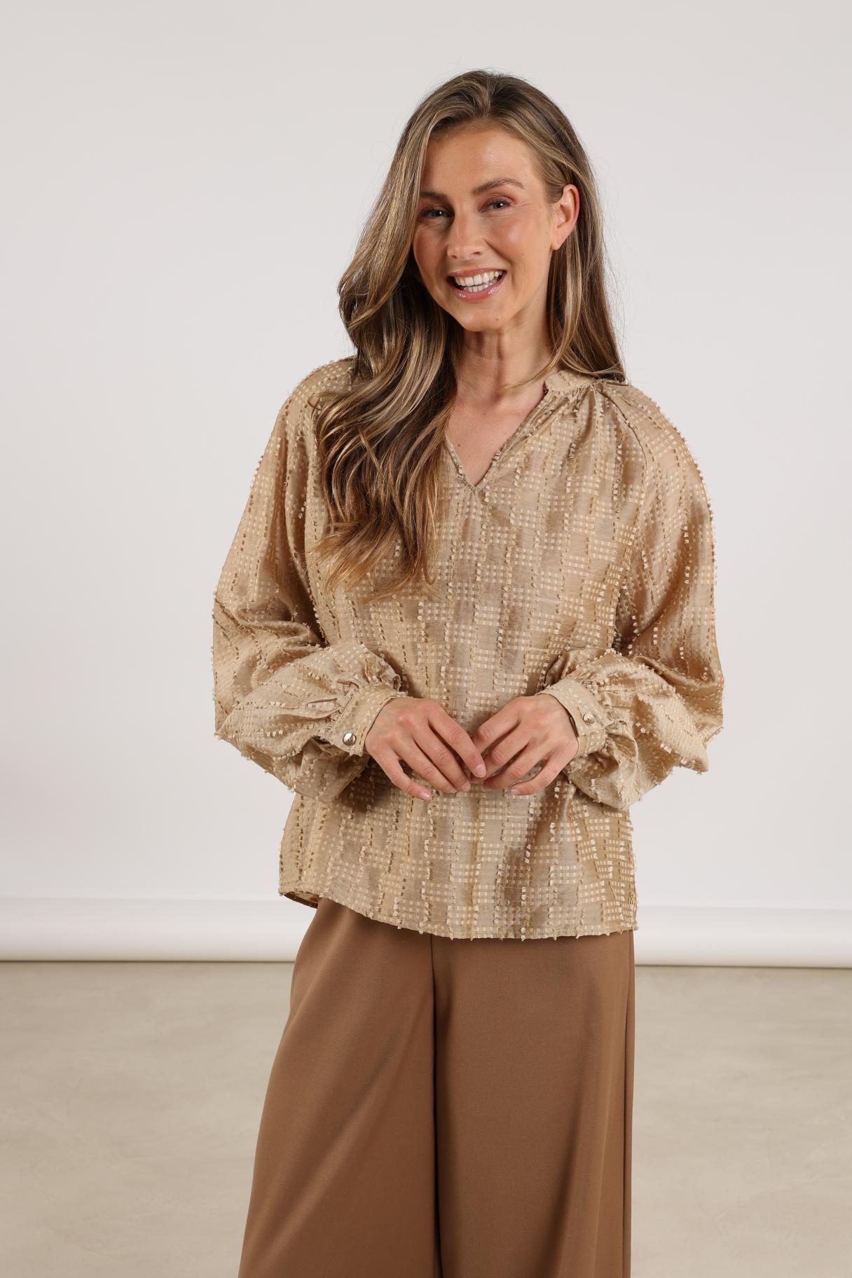 Kiki Blouse | Camel