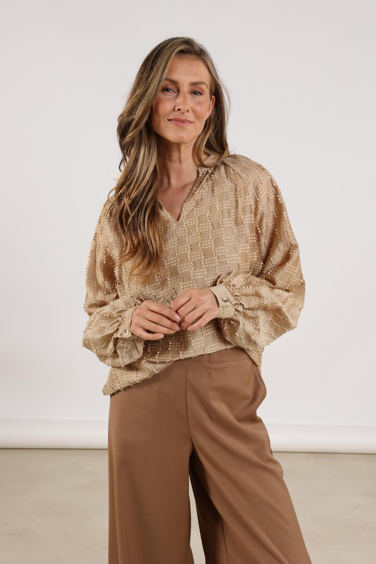 Kiki Blouse | Camel