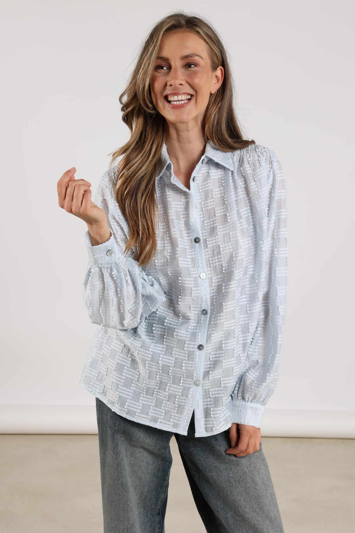 Fenne Blouse | Ice