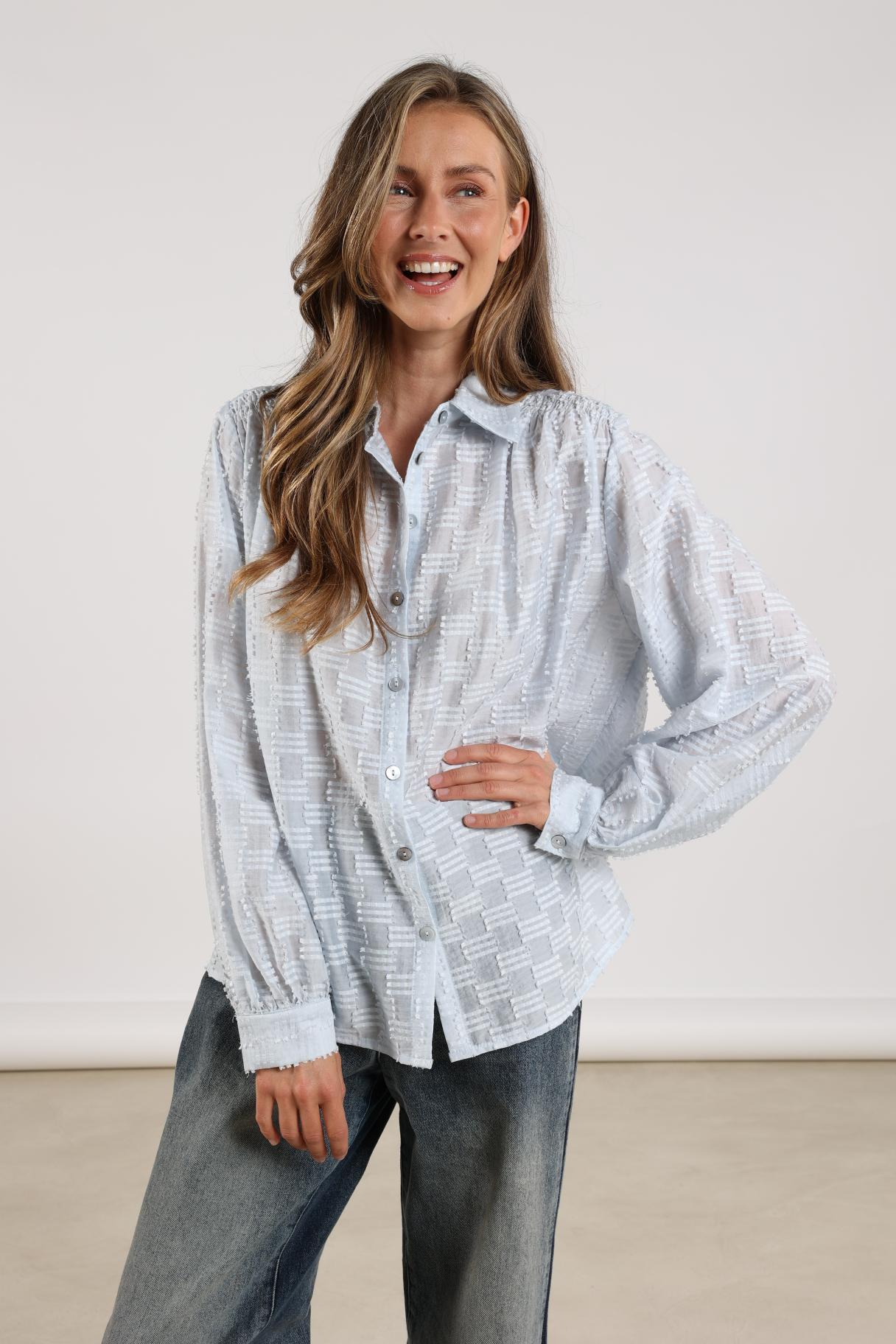 Fenne Blouse | Ice