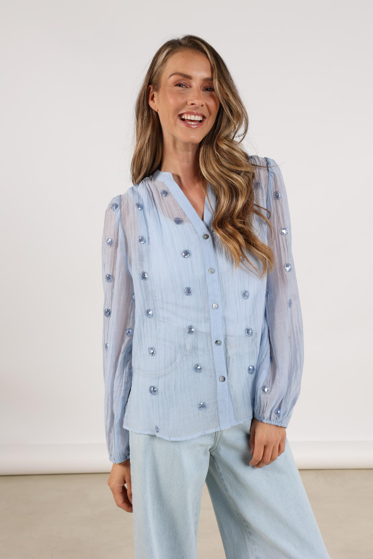 Rosan Blouse Embroidery | Ice