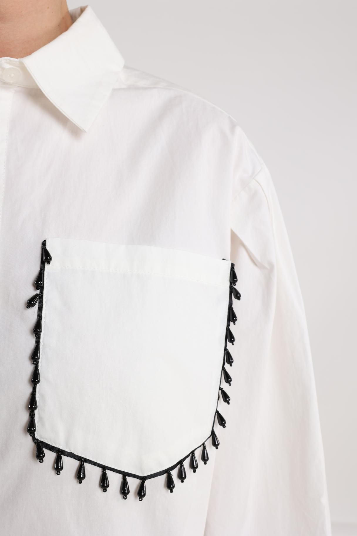 Laure Blouse Embroidery | Off White
