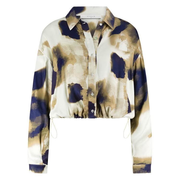 Noeria Blouse | Sand/Navy