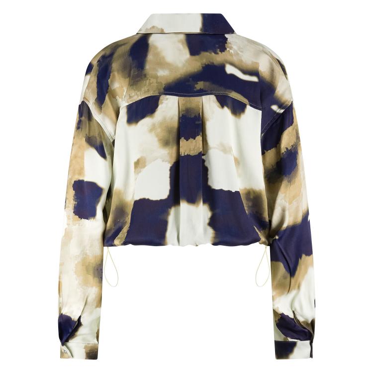 Noeria Blouse | Sand/Navy