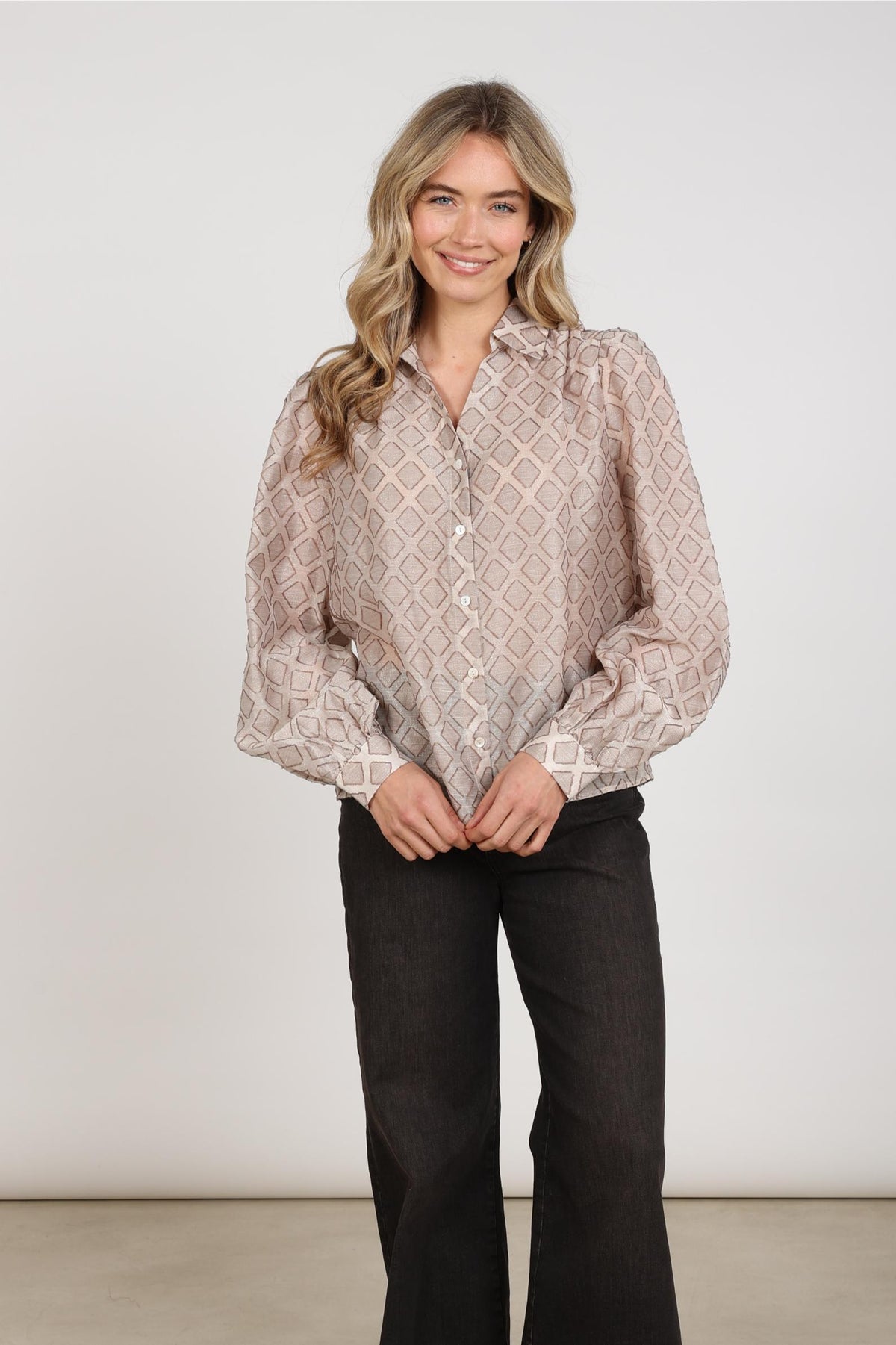 Antonella Blouse Pattern | Sand