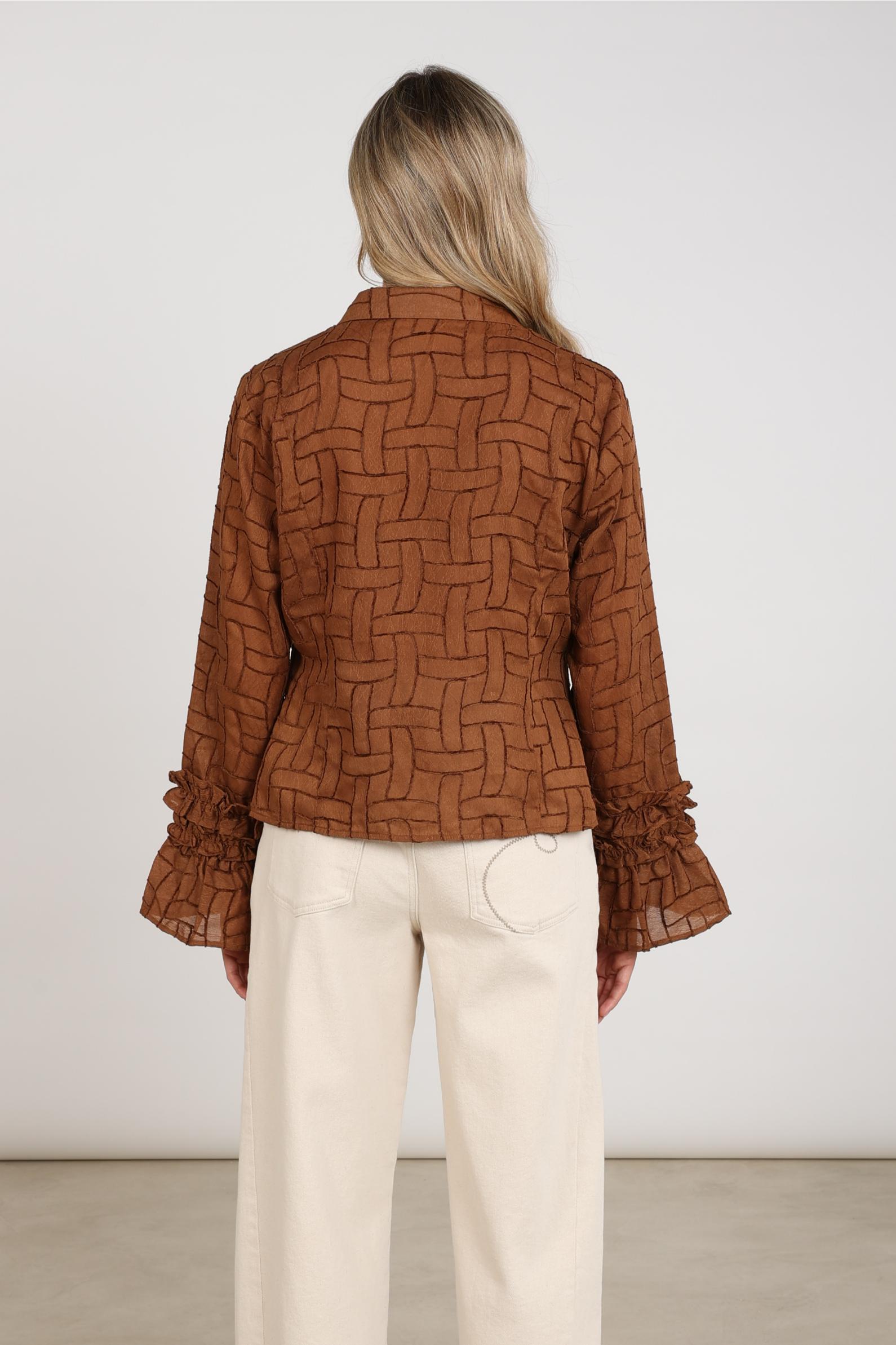 Abbygail Blouse | Espresso