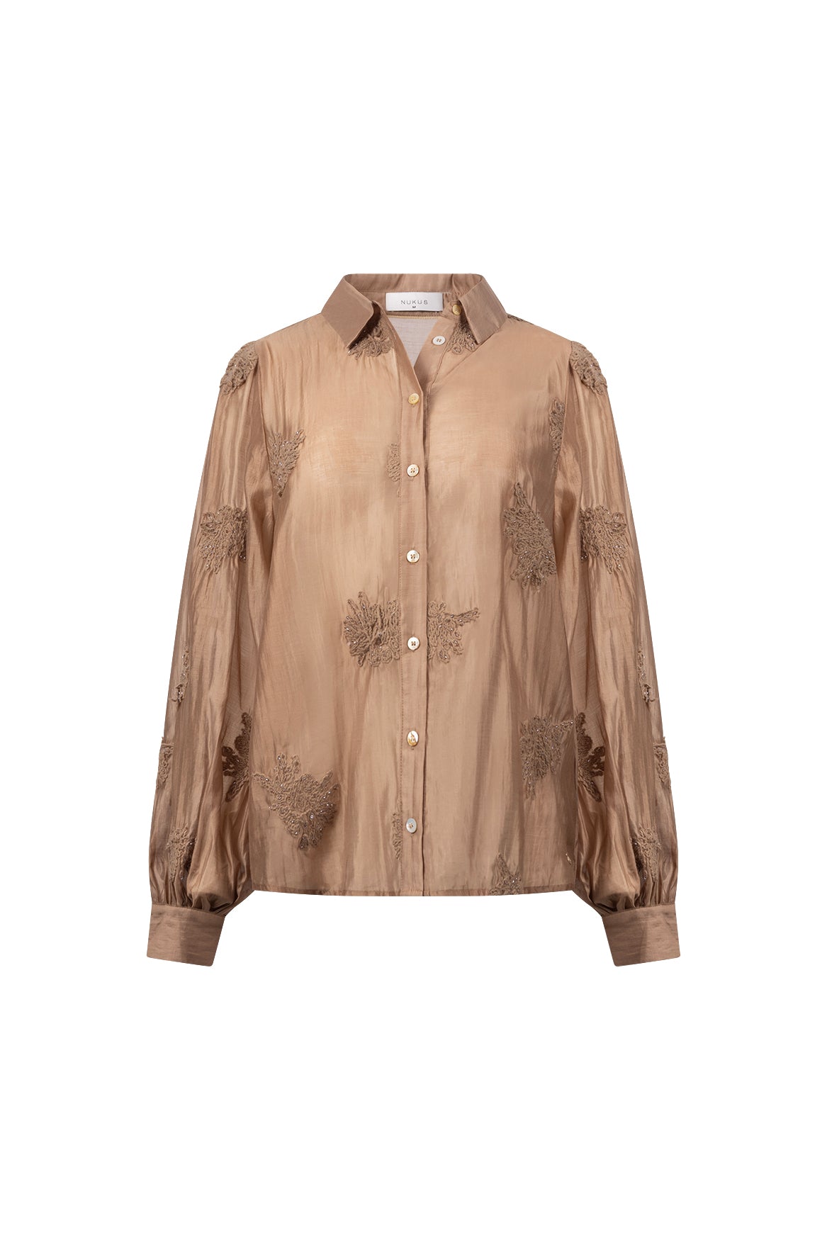 Milanova Blouse Embroidery | Toffee