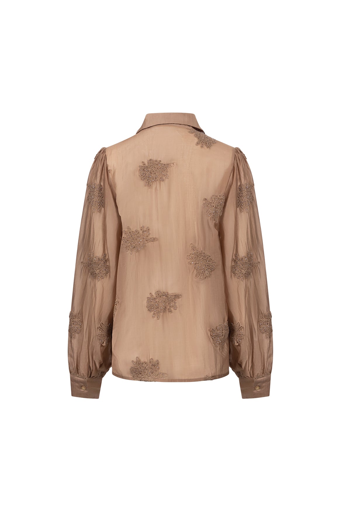 Milanova Blouse Embroidery | Toffee