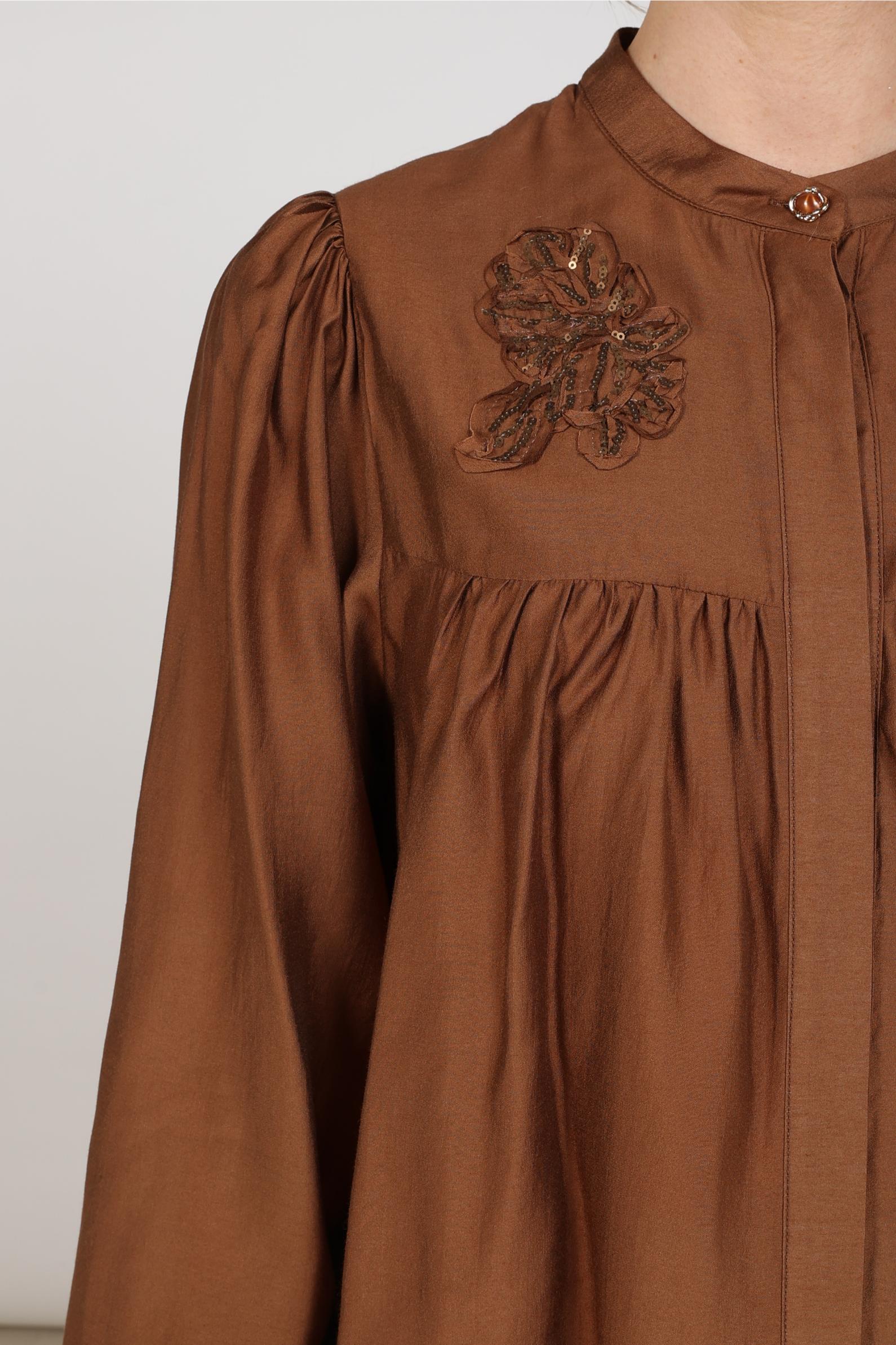 Alishka Blouse | Espresso