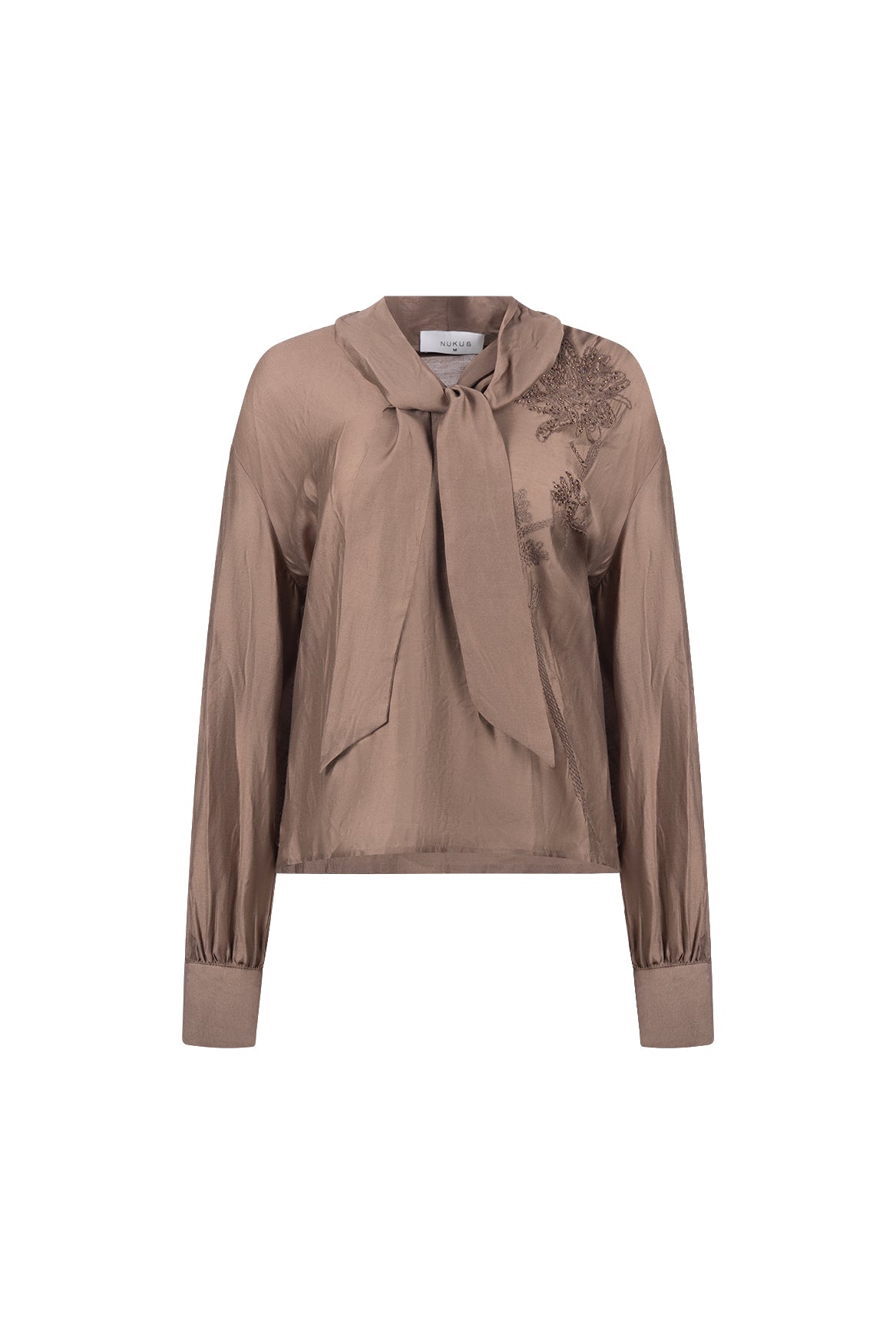 Angie Blouse Tie | Taupe