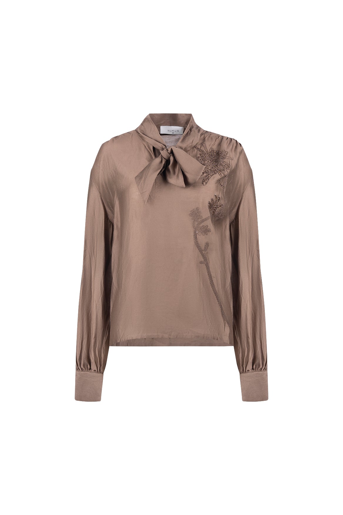 Angie Blouse Tie | Taupe