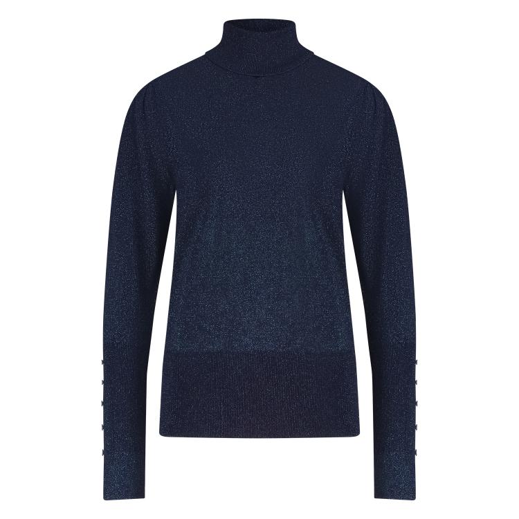 Sylvia Pullover Lurex | Navy