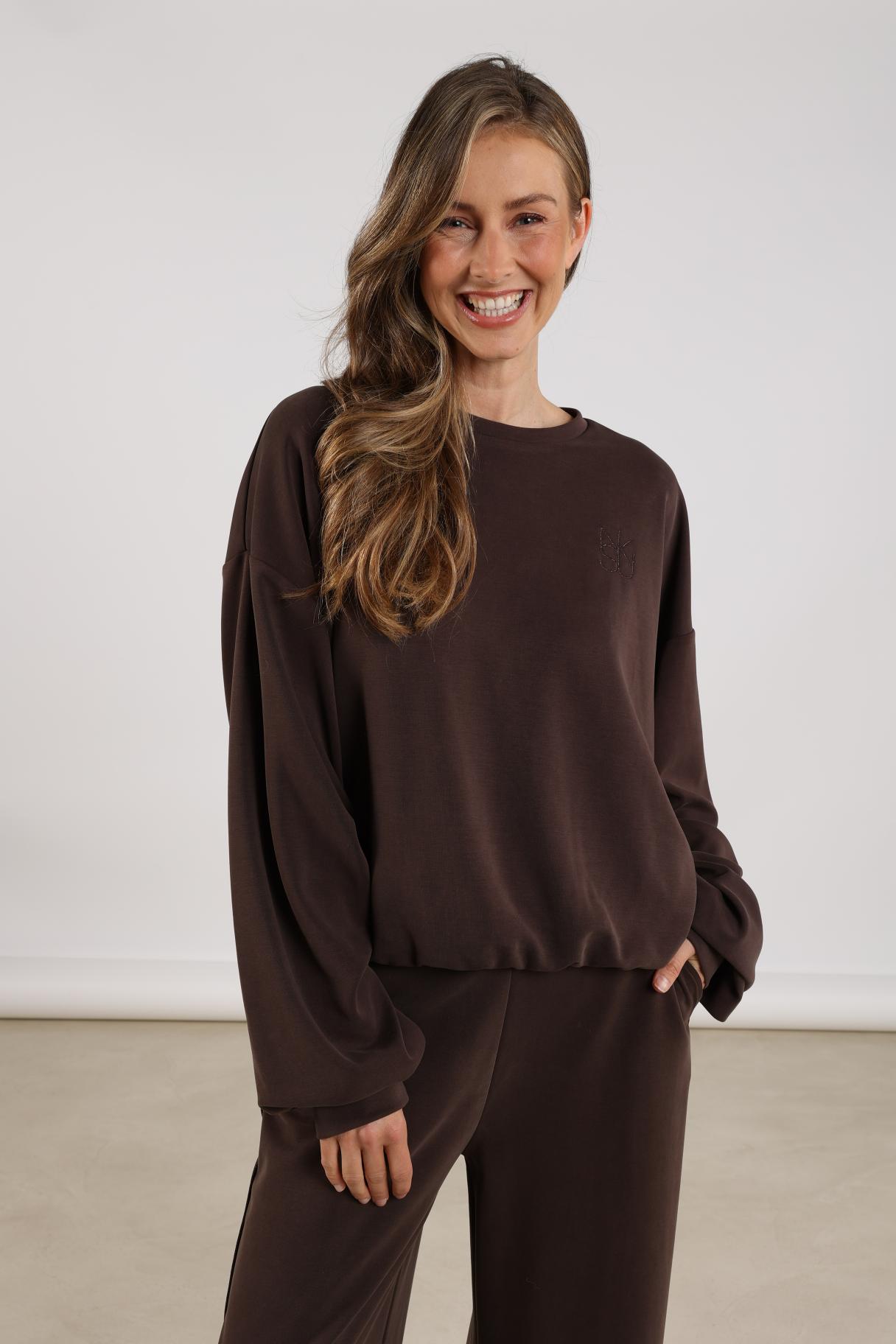 Gabi Pullover | Dark Chocolate