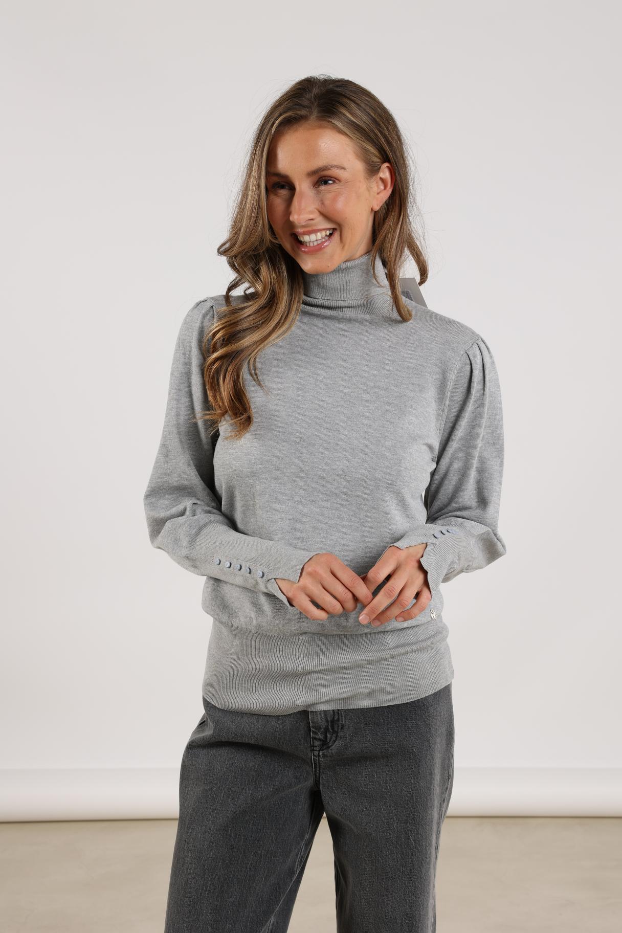 Silvi Pullover | Light grey