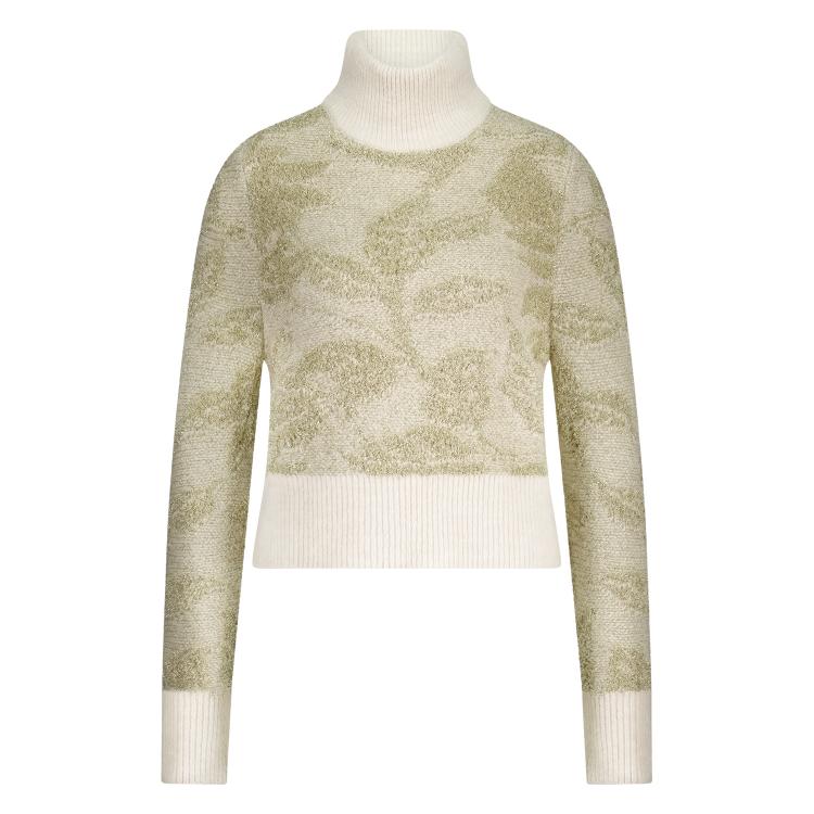 Lia Pullover Lurex | Offwhite/Gold