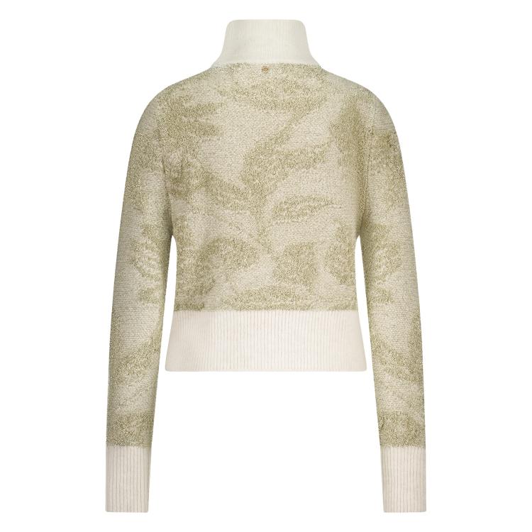 Lia Pullover Lurex | Offwhite/Gold