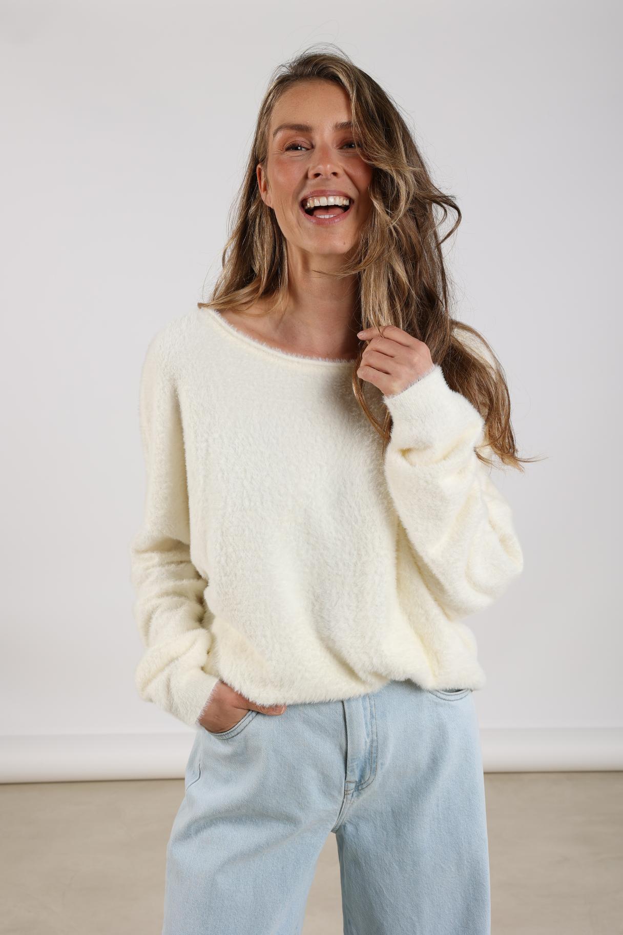 Mathilde Pullover Soft | Off White