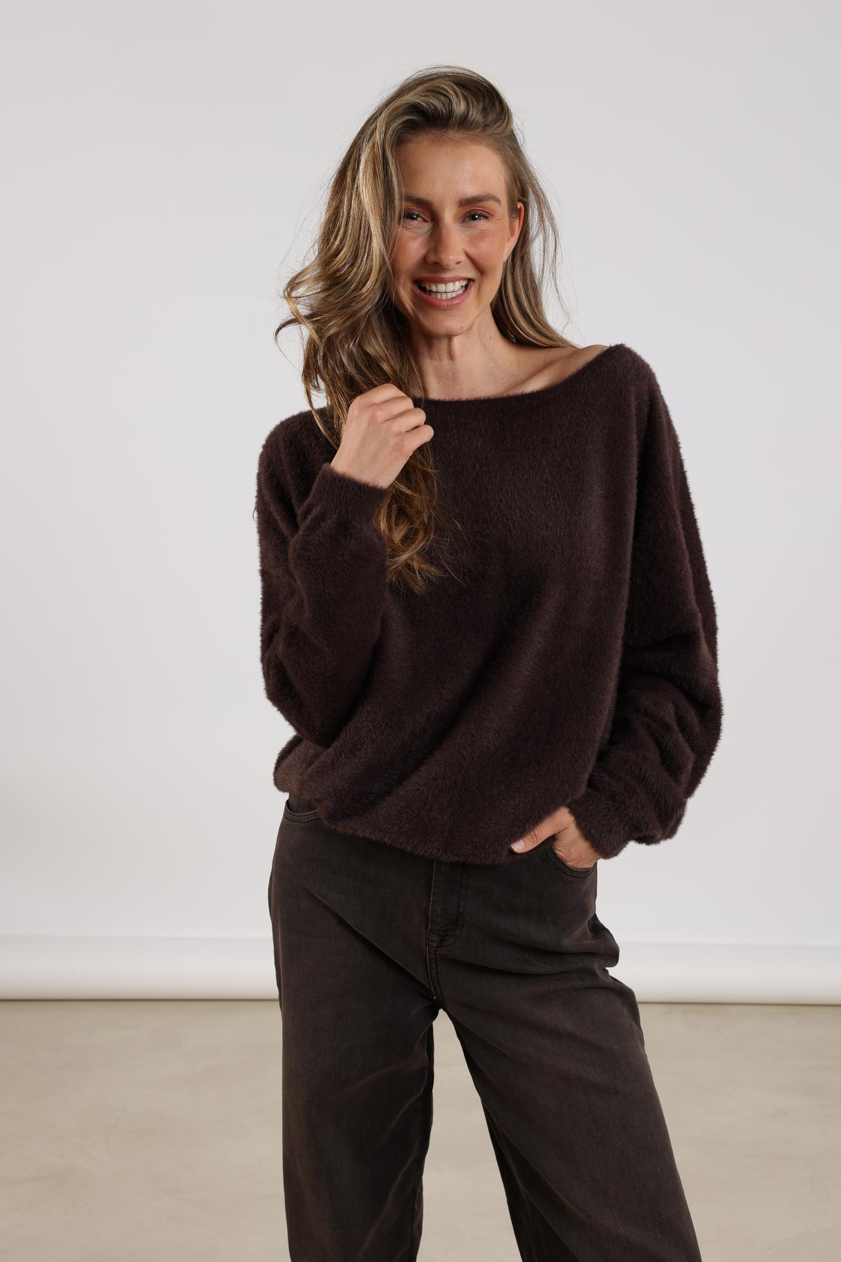 Mathilde Pullover Soft | Dark Chocolate